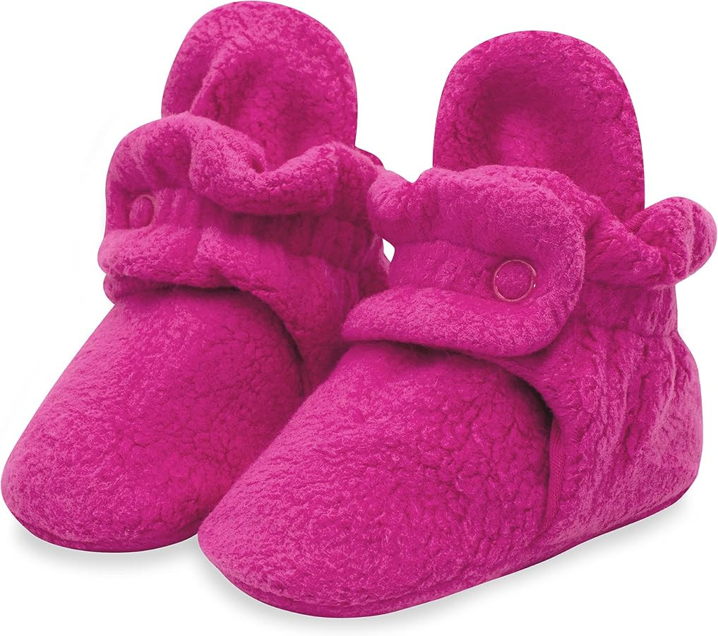Zutano Unisex Fleece Baby Booties, Two Snap Closure, Newborn to 24 Months | Amazon (US)