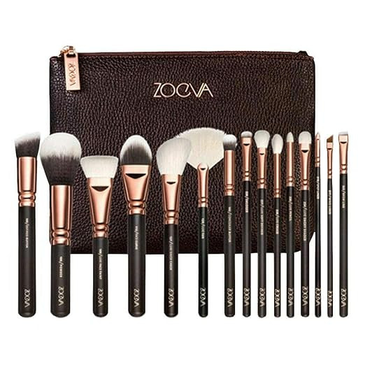 YEOOL 15pcs Makeup Bürsten Satz Pinselset Rosegold Brush Set Kosmetik Verfassungs Make-Up Pinsel... | Amazon (DE)