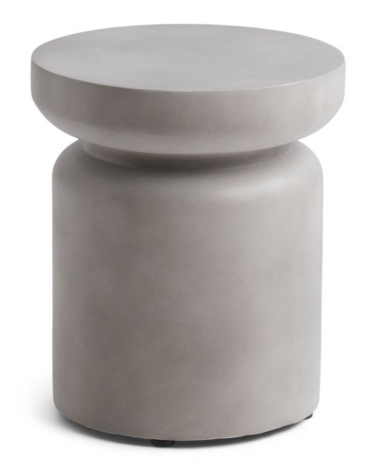 Concrete Accent Table | TJ Maxx