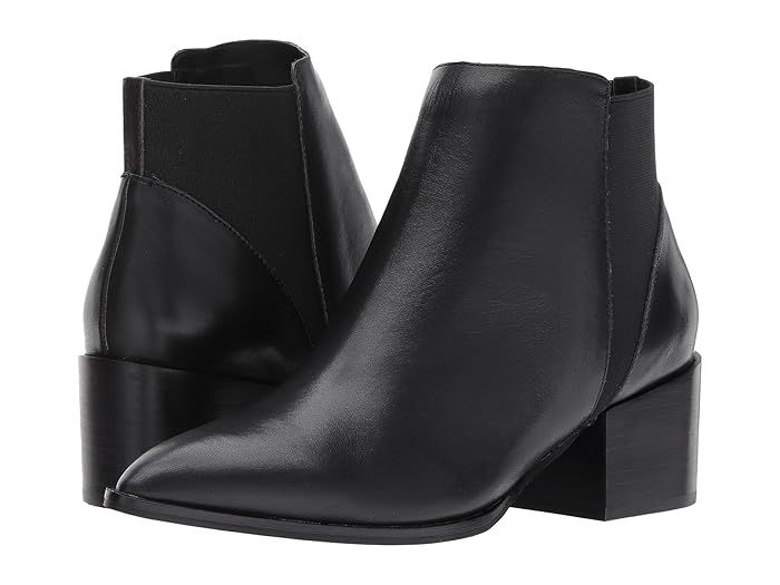 Chinese Laundry Finn Bootie (Black Leather) Women's Boots | Zappos