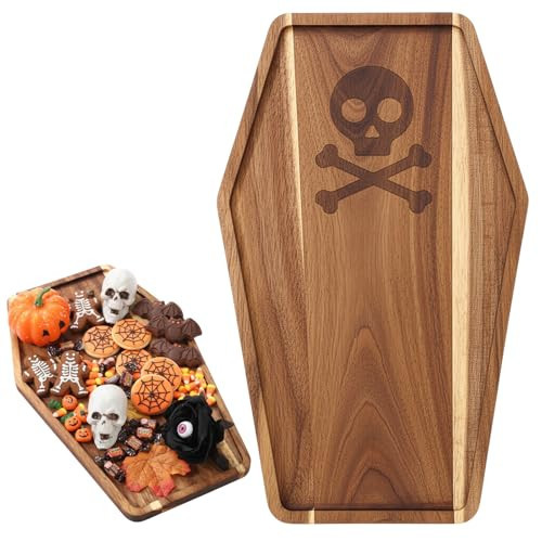 Potchen Coffin Charcuterie Boards Wooden Cutting Board Serving Tray | Amazon (US)