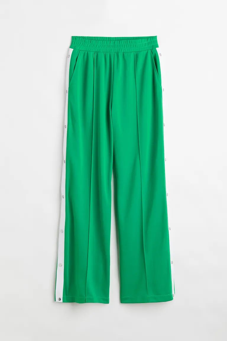 Wide track pants | H&M (UK, MY, IN, SG, PH, TW, HK)