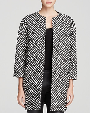 Alice + Olivia Coat - Shih Oversize Patterned | Bloomingdale's (US)