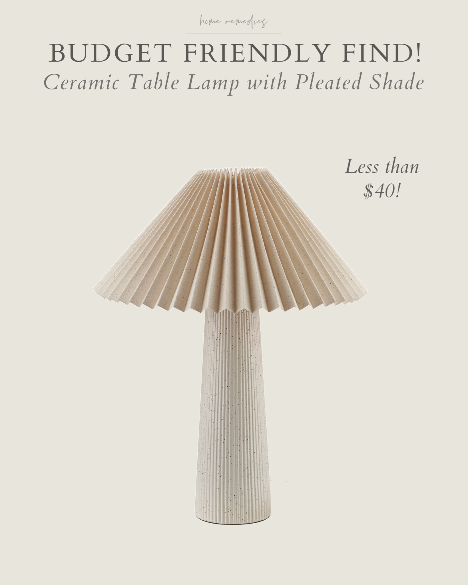 I found the prettiest table lamp for an incredible price! Priced less than $40, this will sell out fast!

#LTKFindsUnder50 #LTKHome #LTKFindsUnder100