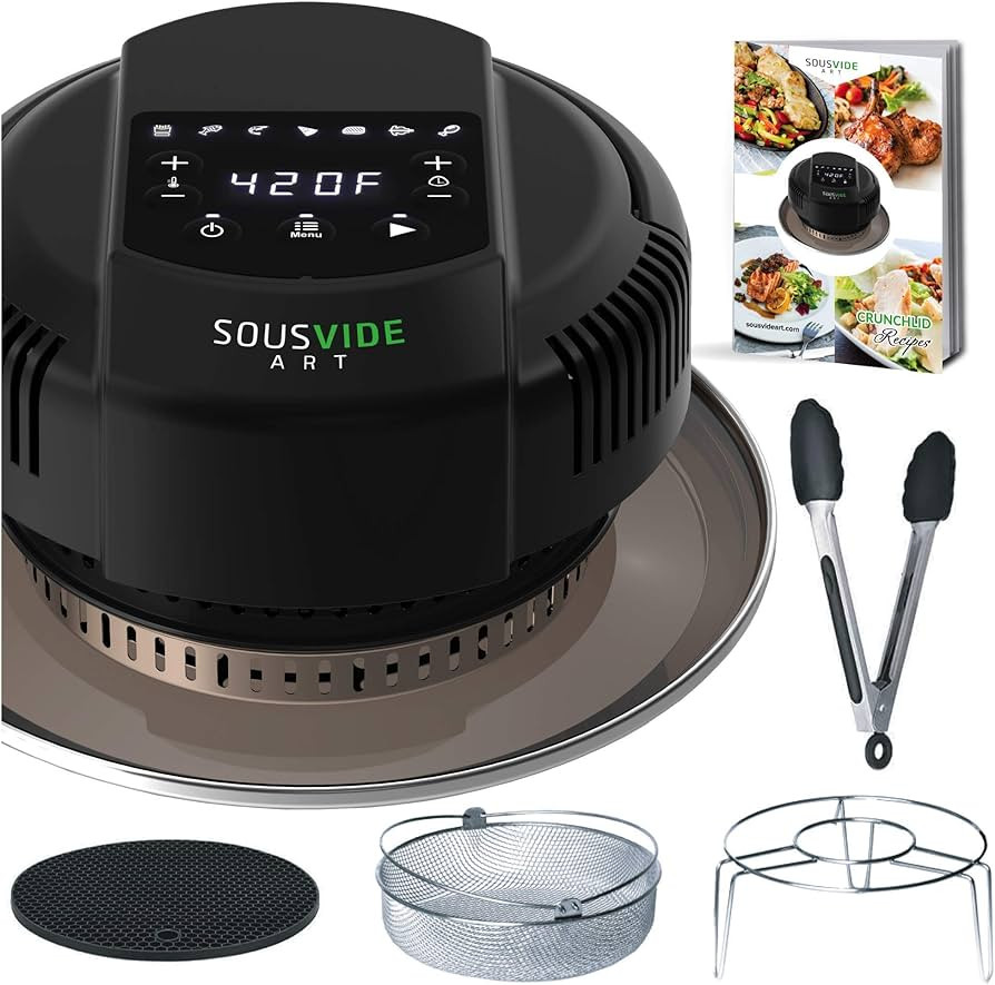 Sousvide Art 7-in-1 Instant Pot Air Fryer Lid 8 qt, 7 Presets - Instant Pot Pressure Cooker Attac... | Amazon (US)
