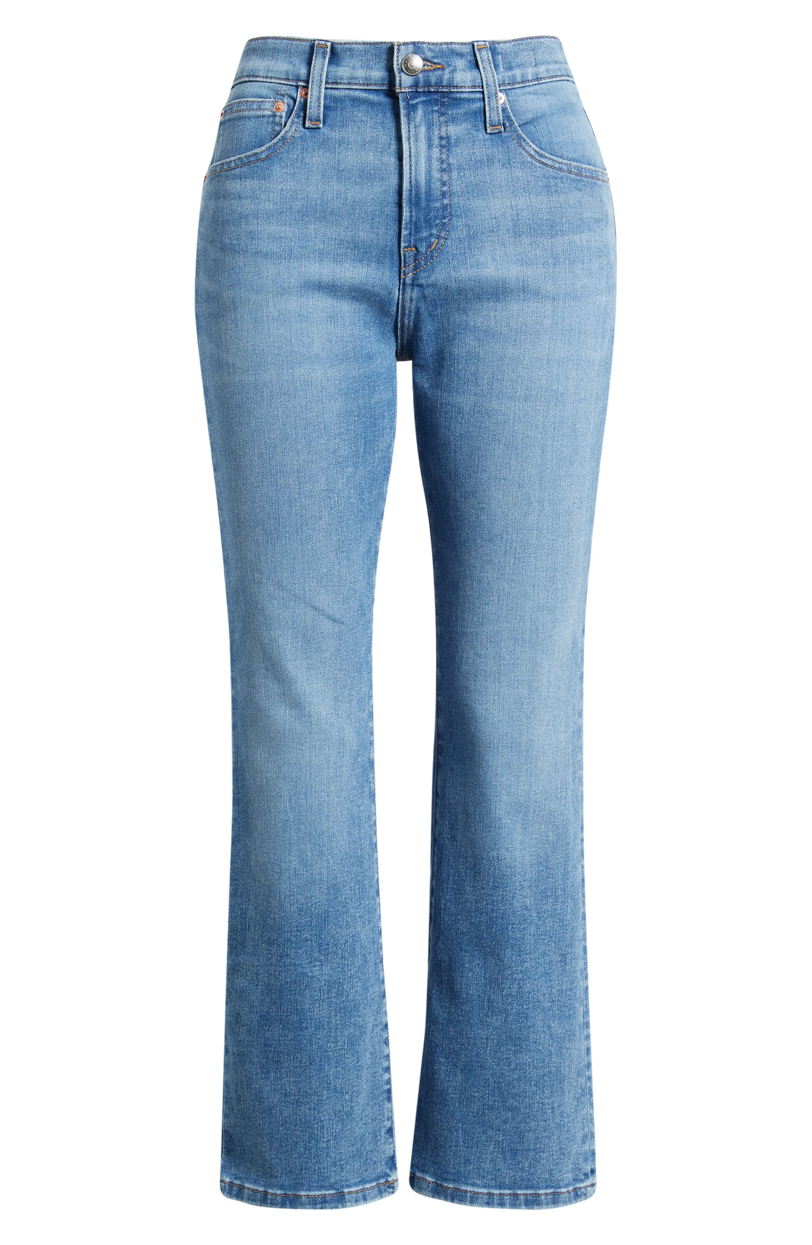 The Flare Super Stretch Crop Jeans (Women) | Nordstrom | Nordstrom