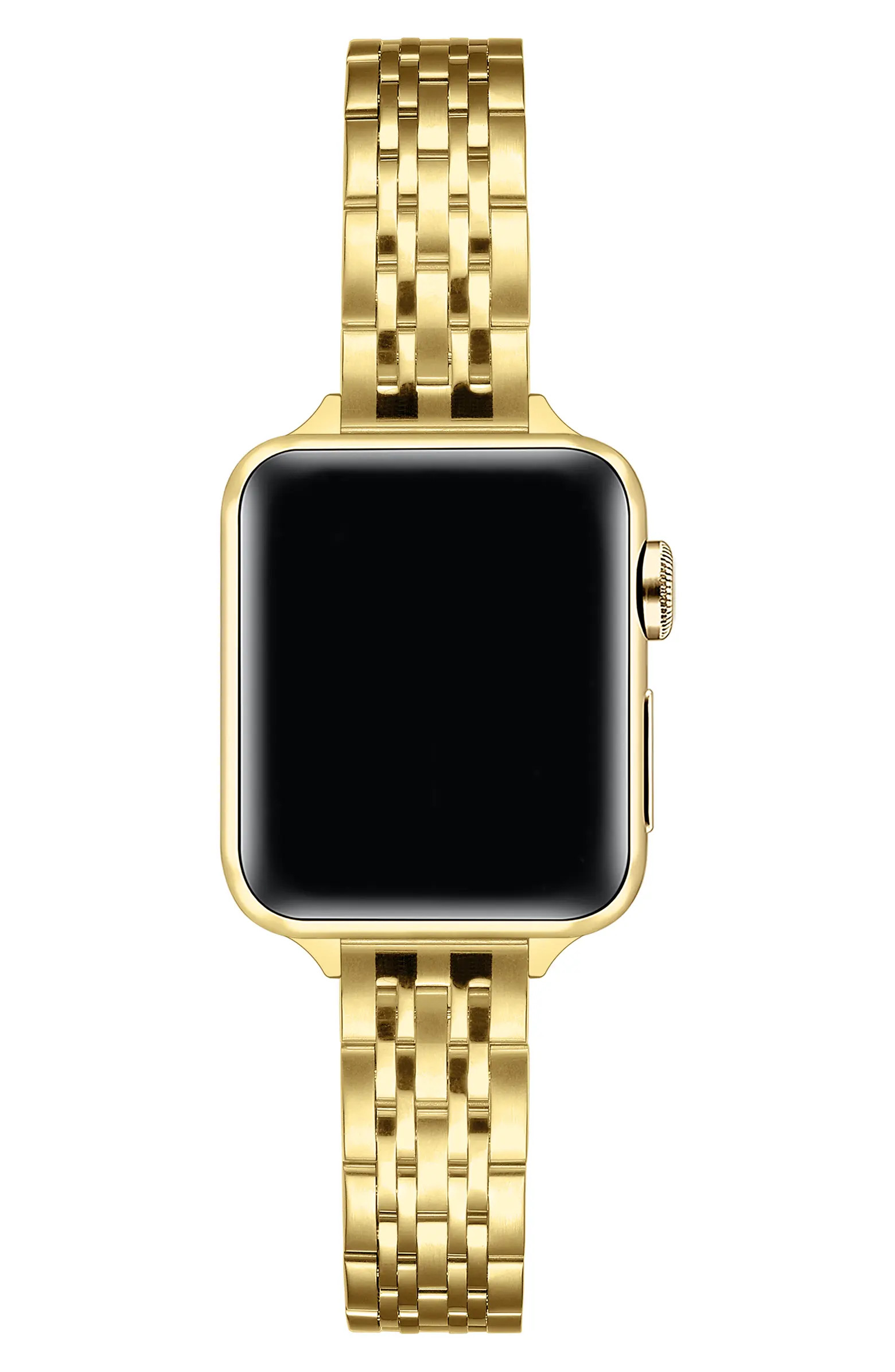 Posh Tech Rainey Skinny Stainless Steel Apple Watch® Watchband | Nordstrom | Nordstrom