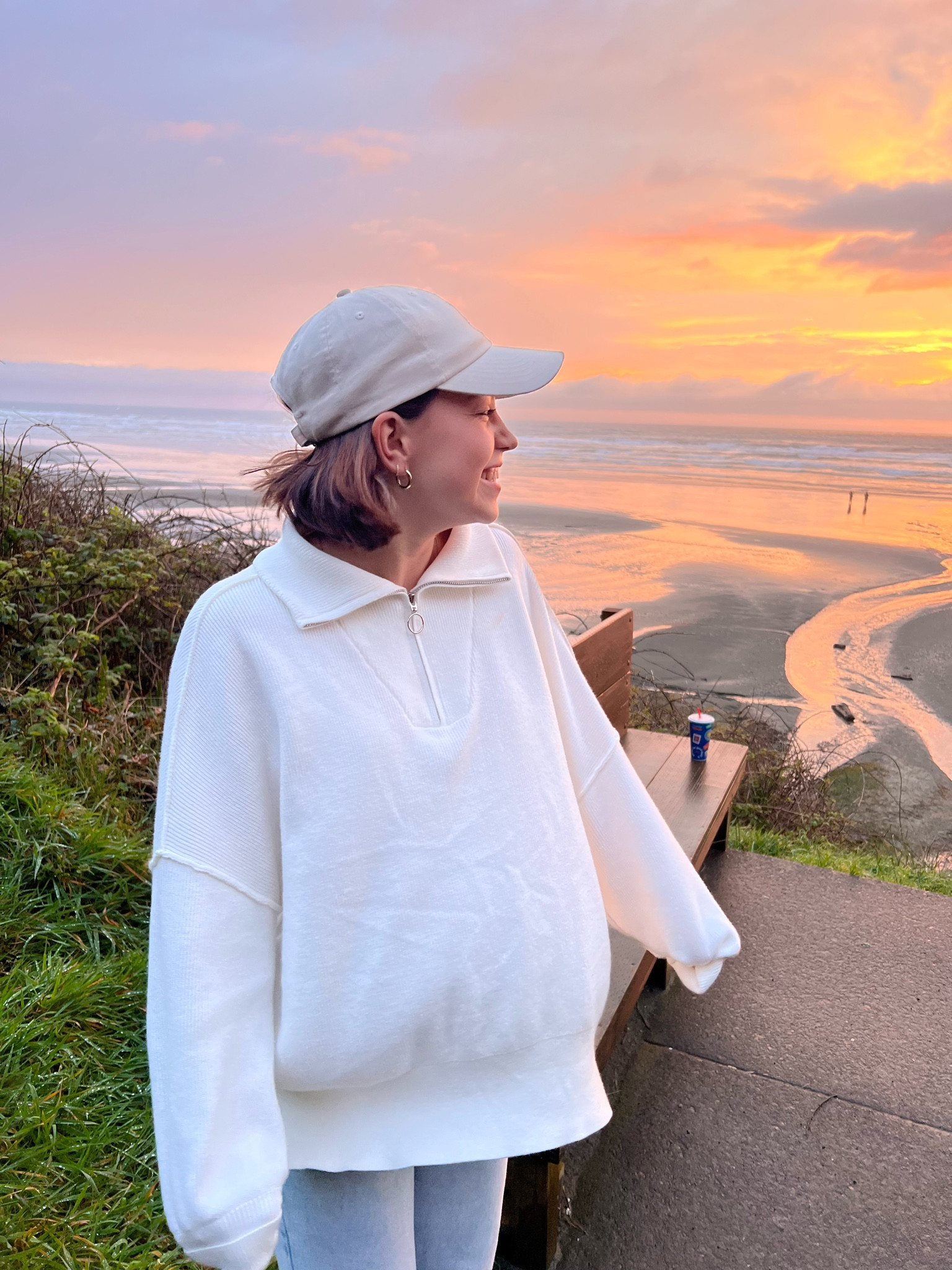 Cozy beach vibes 🤍

#LTKfindsunder50 #LTKstyletip