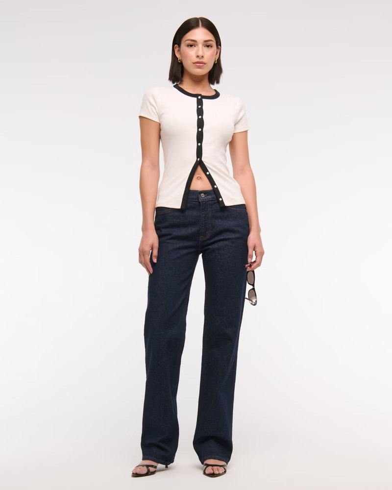 Low Rise Baggy Jean | Abercrombie & Fitch (US)