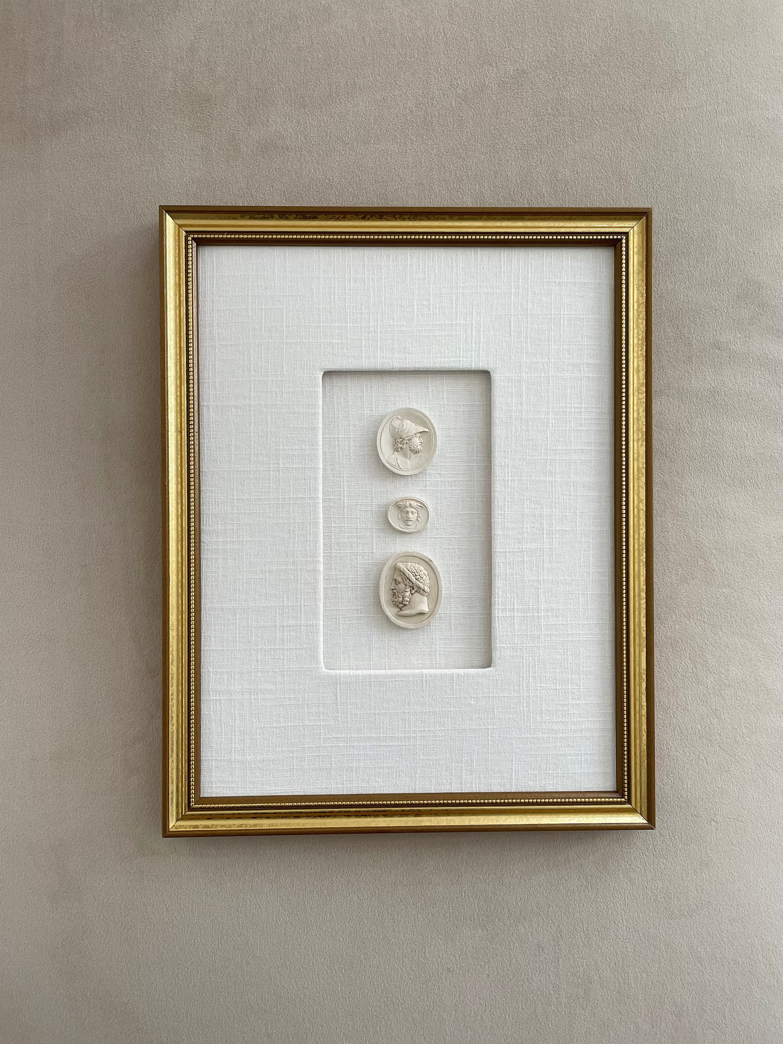 Intaglios Set of 6 European Intaglios Linen Shadowbox Framed Art - Etsy | Etsy (US)