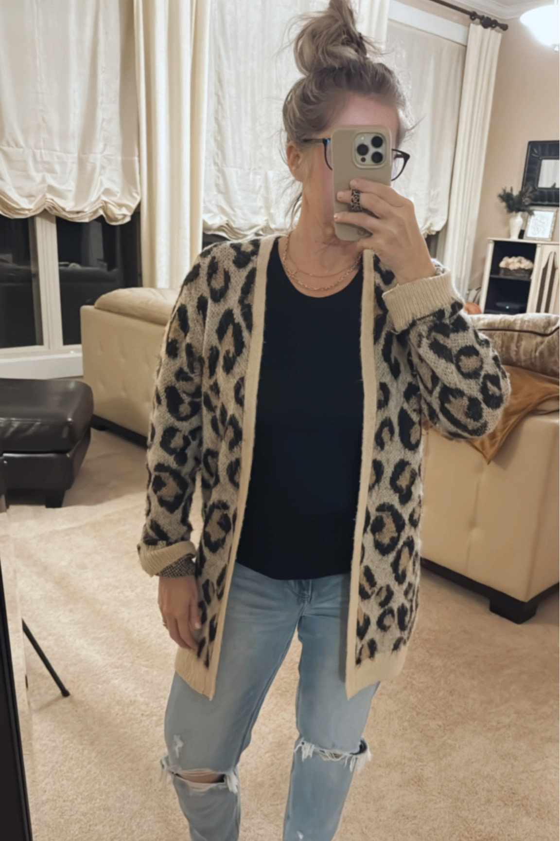 Mom jeans, a tank & cardigan is the perfect go-to outfit for running errands or just chilling out at home. 

#LTKSpringSale #LTKsalealert