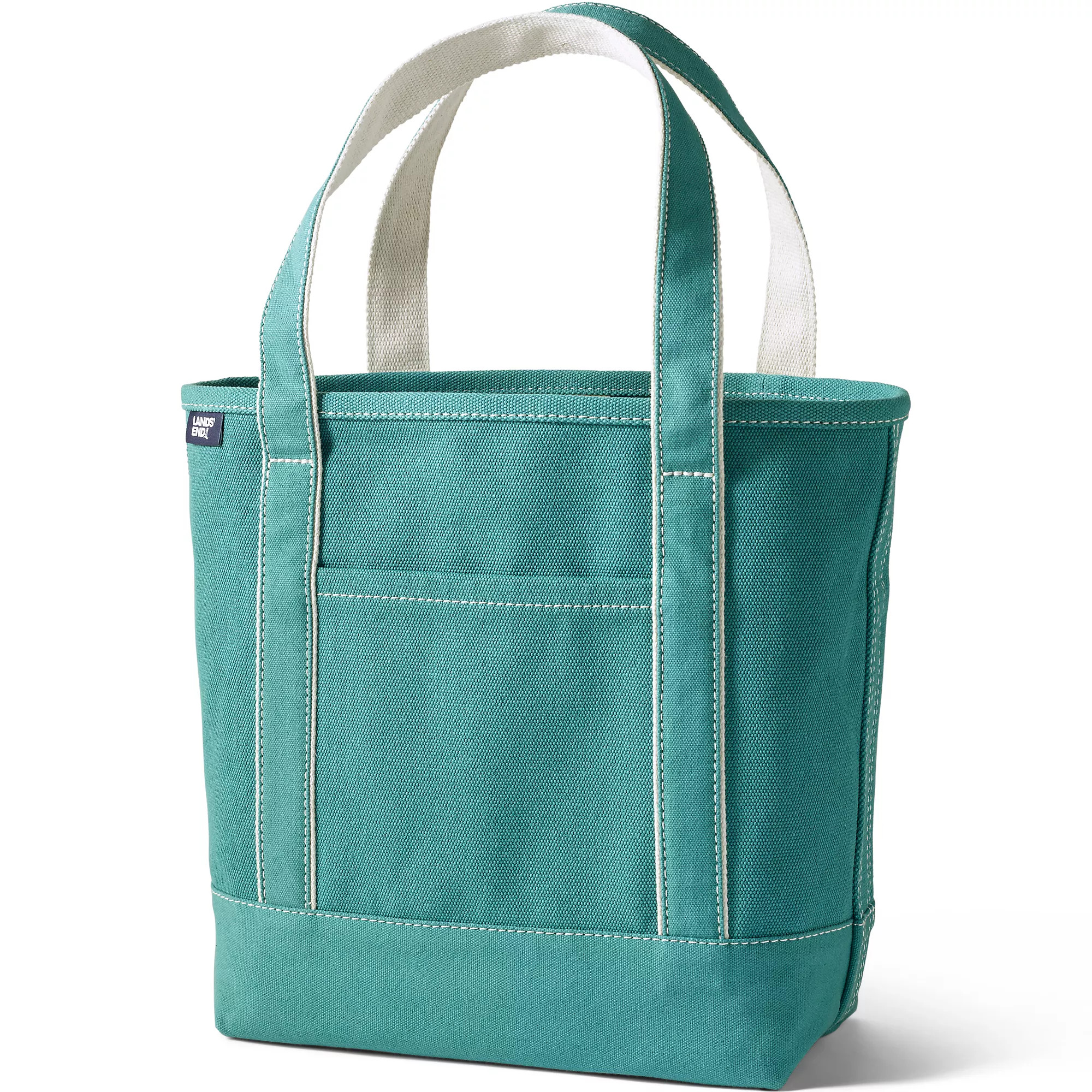Medium 5 Pocket Open Top Canvas Tote Bag | Lands' End (US)