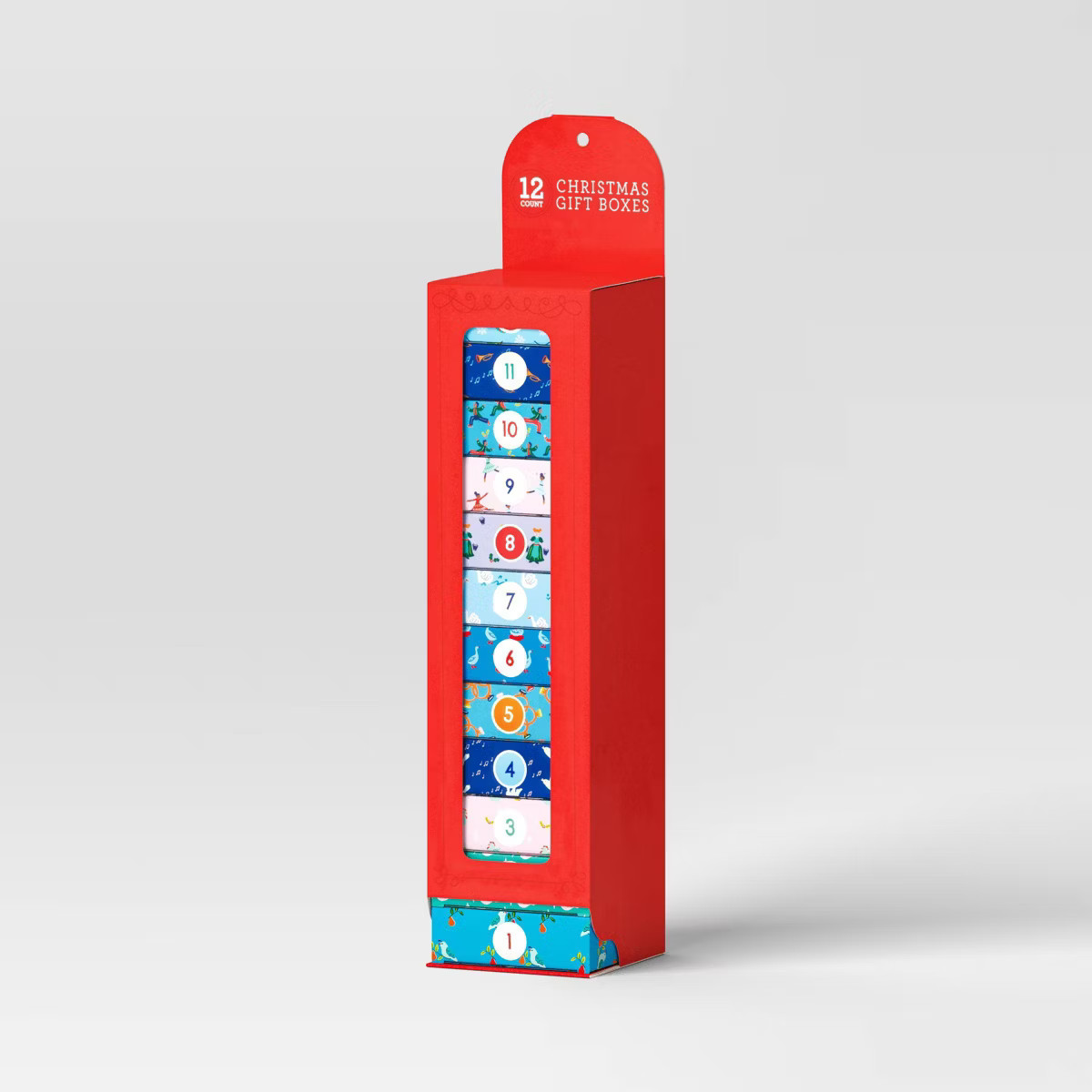 12 Days of Christmas Countdown Kids' Activity Mini Box Stack - Wondershop™ | Target