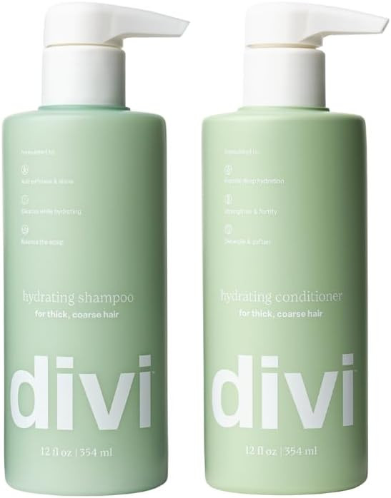 Divi Shampoo and Conditioner Set for Women and Men - Hair Care Duo for All Hair Types, Adds Volum... | Amazon (US)