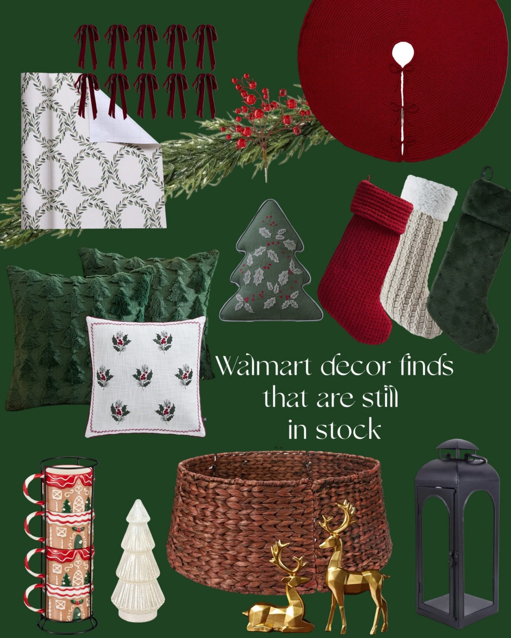 Walmart Christmas decor, Christmas decor, Walmart 

#LTKHome #LTKHoliday