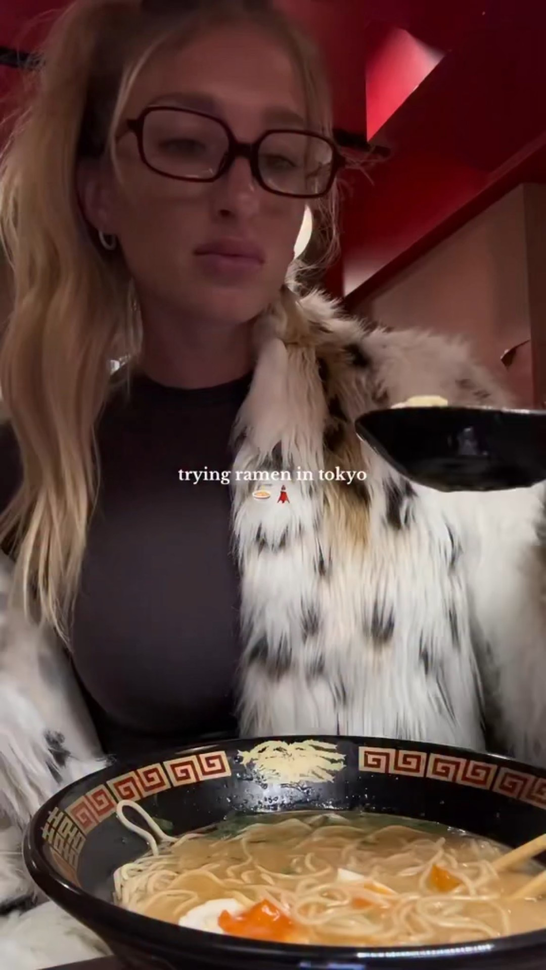 it was worth the wait for this 🍜🗼