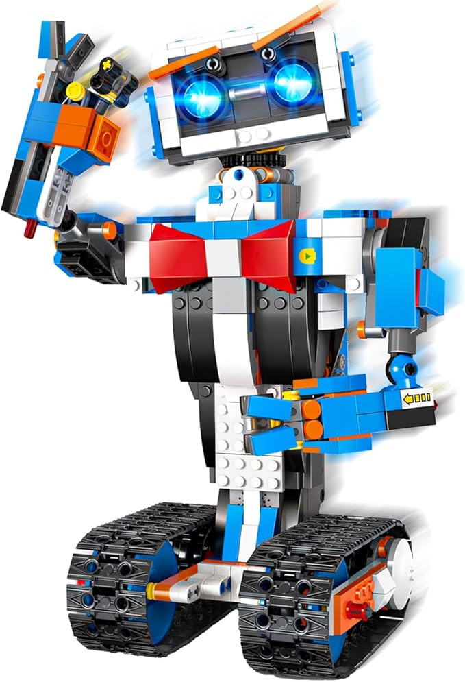 OKK Robot Building Toys for Boys, STEM Projects for Kids Ages 8-12, Remote & APP Controlled Engin... | Amazon (US)