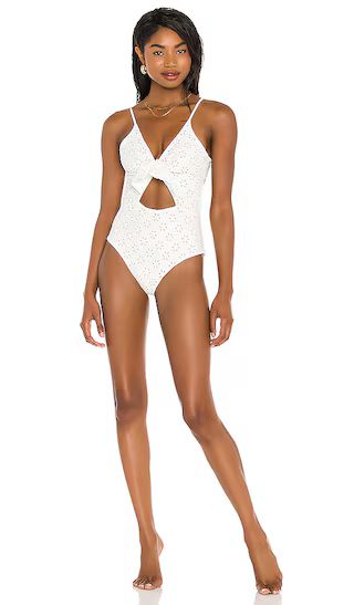 Darla One Piece in White | Revolve Clothing (Global)