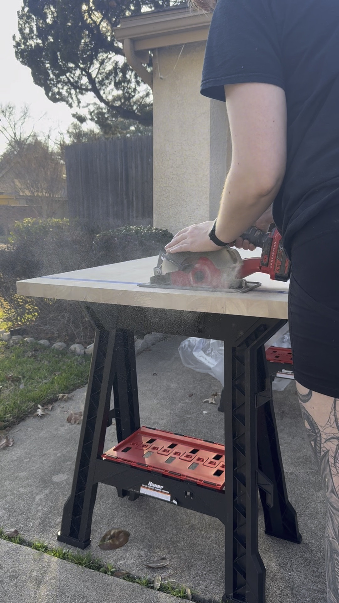 Hallway/laundry update part 3. Wallpapering, cutting down the countertop, and making my hutch cabinet fit the space. I’m so excited with how this is coming together! 

#LTKHome