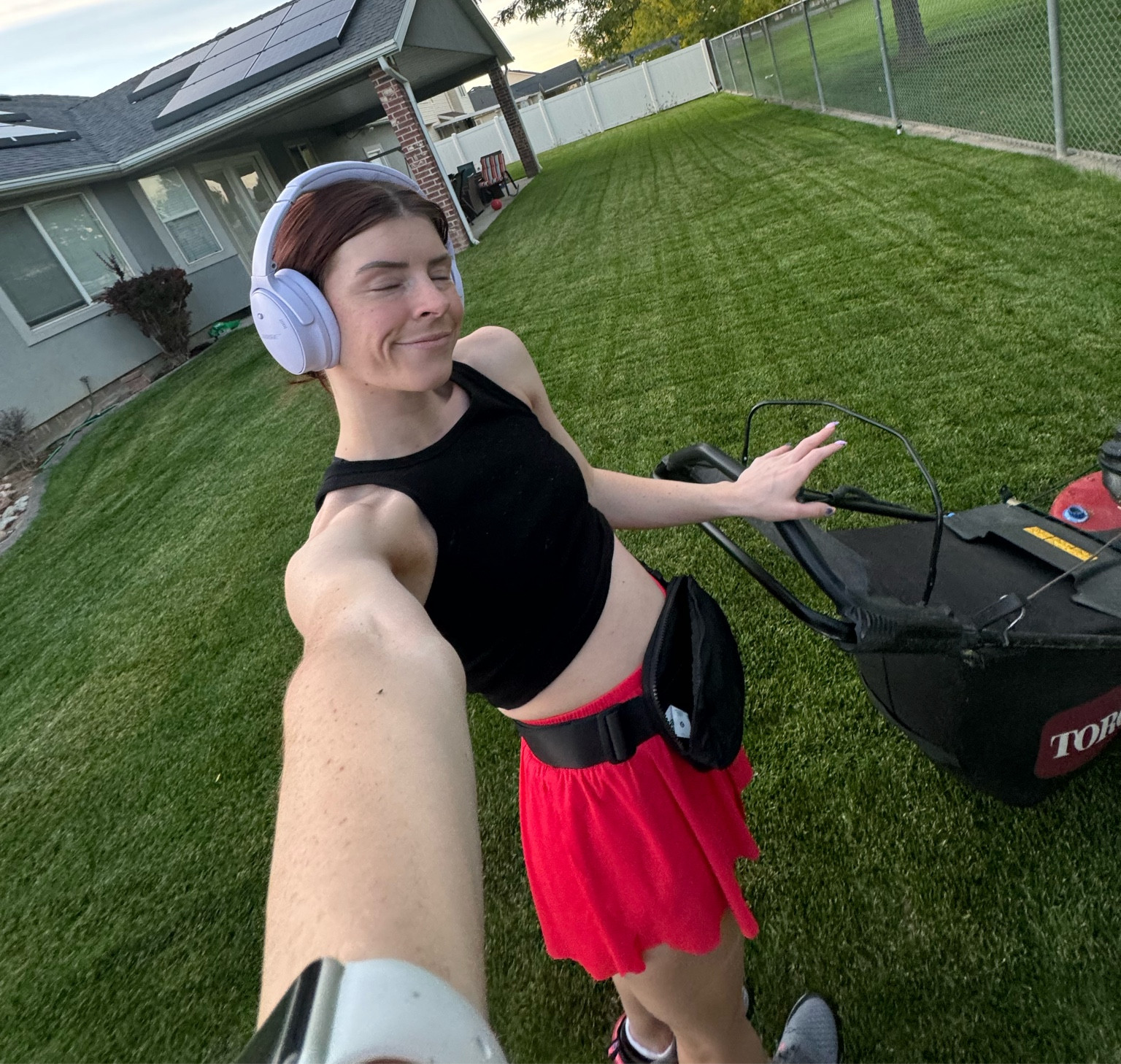 Been LIVINGGGG in these noise canceling headphones!!🎧 Shockingly I’m excited to do chores. The color is TOO GOOD!💜💜

#LTKTravel #LTKOver40 #LTKActive