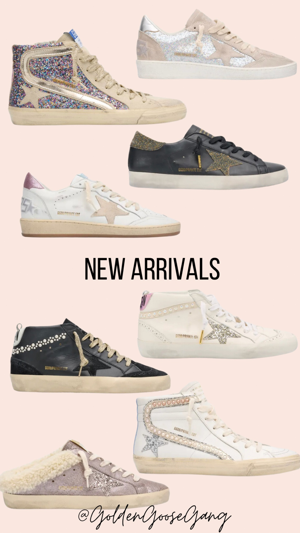 Round 2 of new arrivals! More on site!

Golden Goose Sneakers Fall Style 

CODE: NMFALL (gift card up to $1,250)

#LTKover40 #LTKmidsize #LTKshoecrush