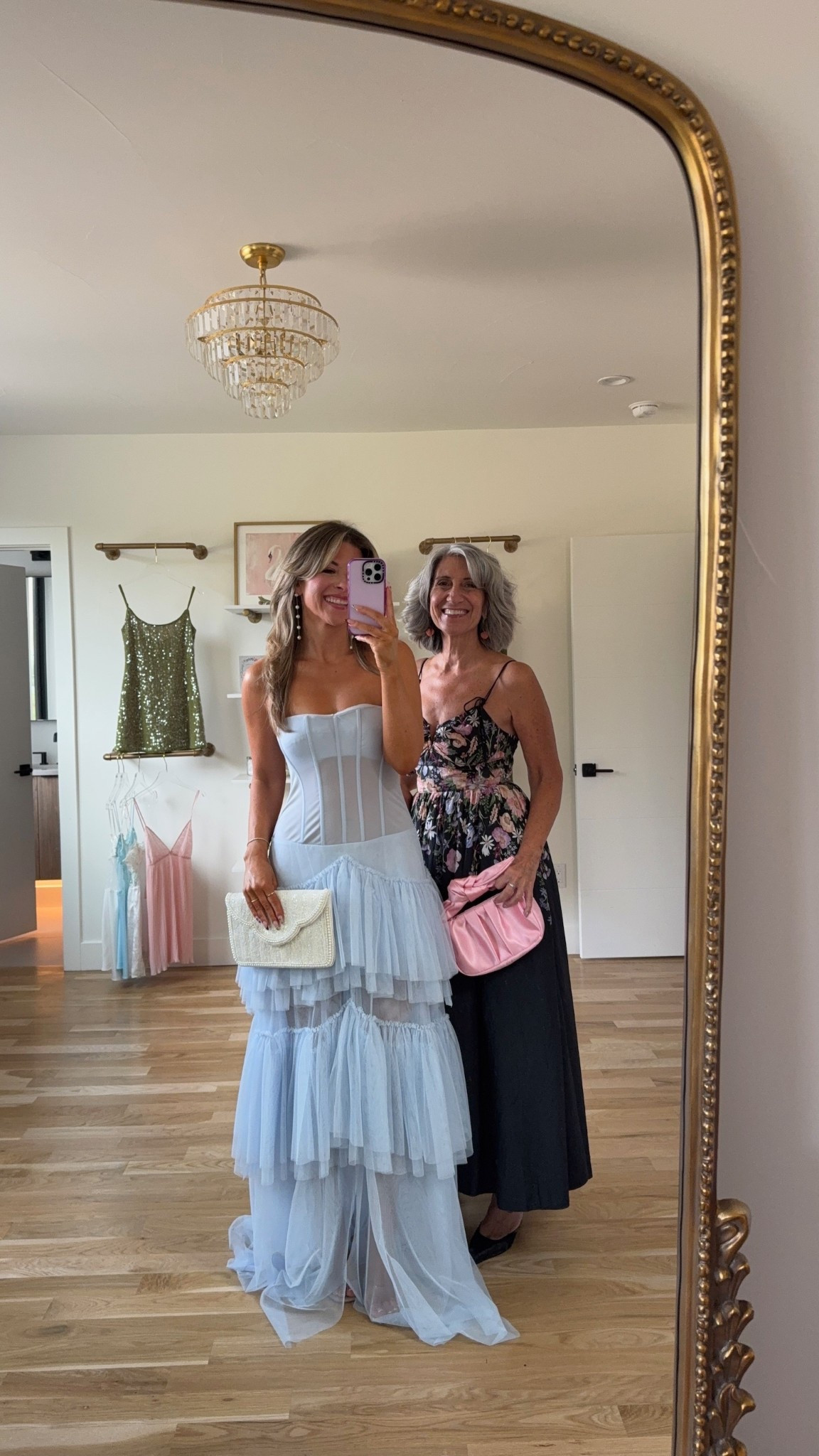 Mom and me wedding guest and formal event dresses for fall

Wish I had sized down one mom
Is wearing a small

Wedding guest
Formal event
Black tie
Sheer dress
Floral dress
Fall party
Special occasion 
Mother of the bridee

#LTKSeasonal #LTKWedding #LTKParties