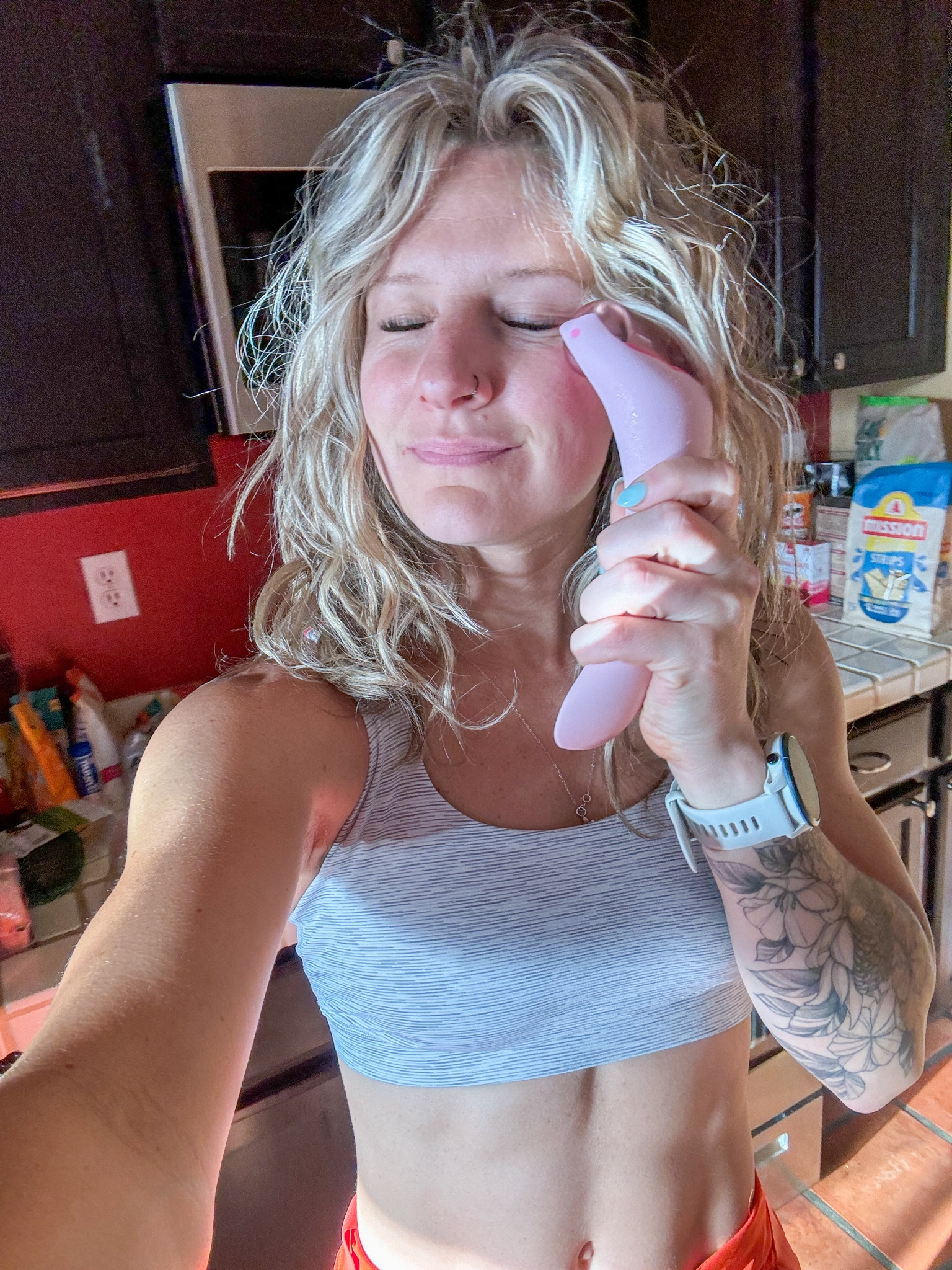 Skinny Confidential ice roller! I use this every. single. morning. 