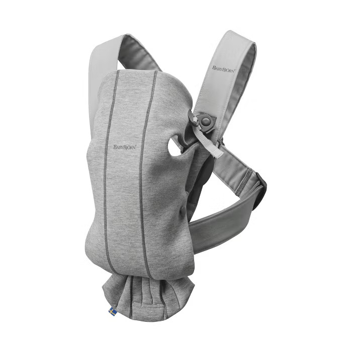 BABYBJÖRN Baby Carrier Mini 3D Jersey - Light Gray | Target