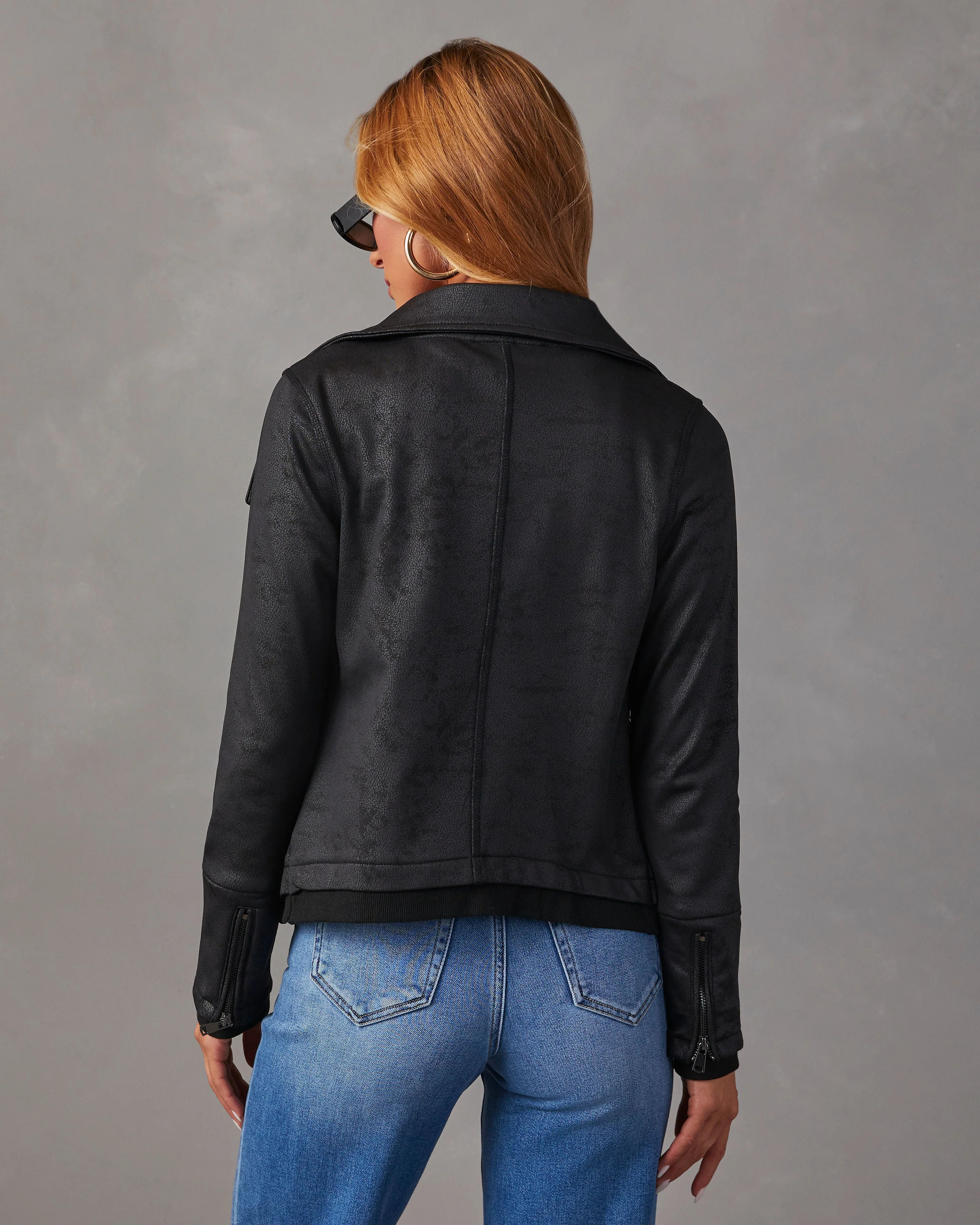 Slick Chick Coated Faux Leather Moto Jacket | VICI