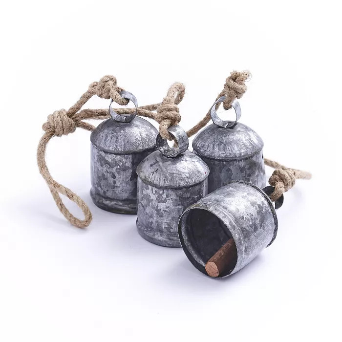 Lakeside Handcrafted Hanging Bell Cluster Wind Chimes for Outdoors | Target