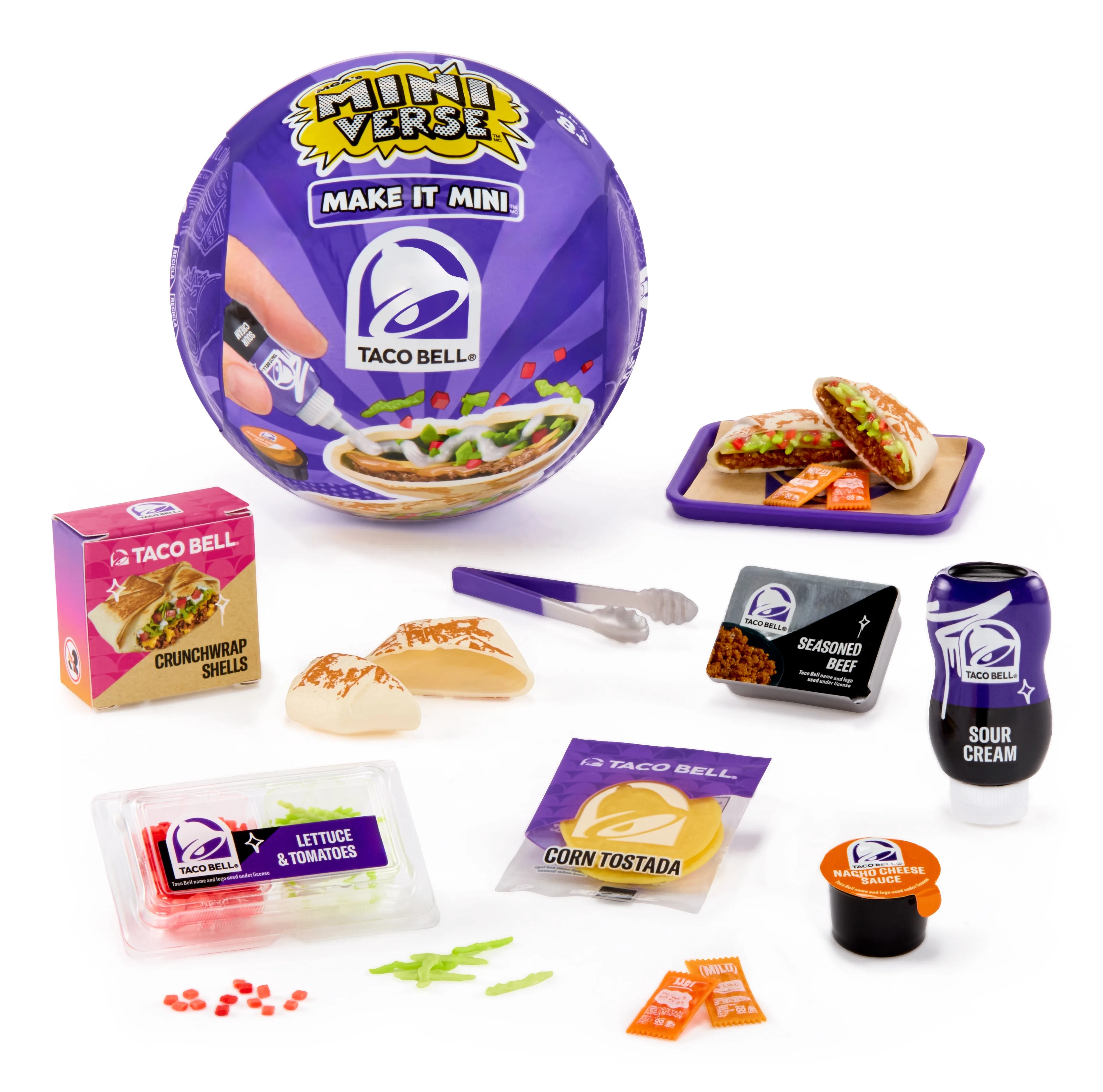 MGA's Miniverse Make It Mini Taco Bell Series 1, Mini Collectibles - Blind Ball, Do It Yourself, ... | Walmart (US)
