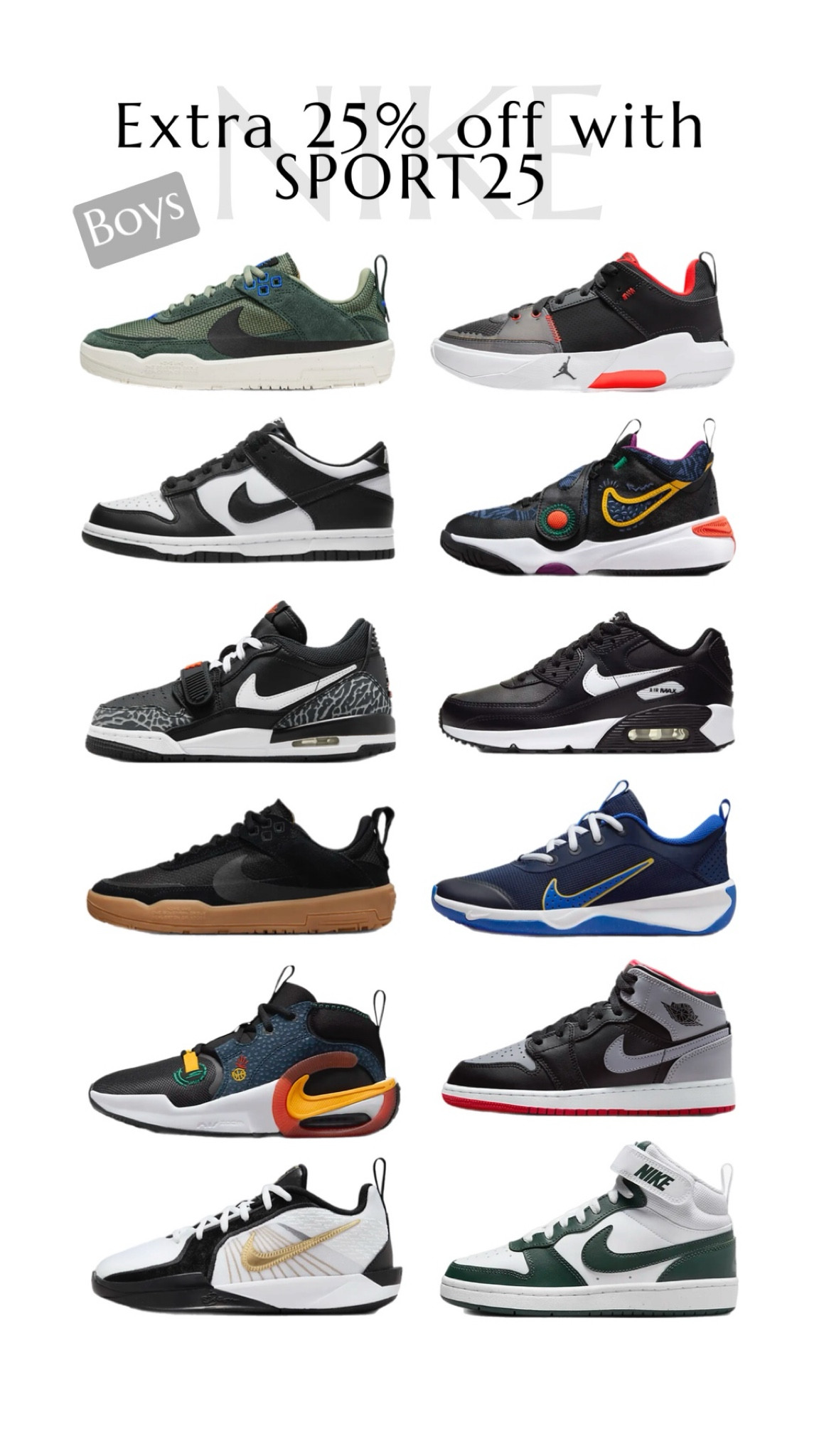 Nike kid sneakers 

#LTKKids #LTKBacktoSchool