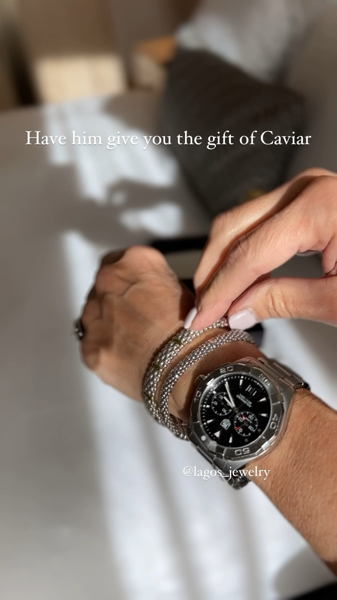 Valentine’s Day is near…let your valentine know you’d love to add to your bracelet stack with a Caviar bracelet from @LAGOS_jewelry ❤️

I wear mine daily and have for years! Did you catch the engraving in the video? My new one is personalized with my initials! It’s complimentary and So special. 

Lots of beautifully crafted jewelry to choose from!

Hit the ❤️ here to save to favorites or pass on to your valentine for gift ideas 😉

#ad #LAGOSJewelry 

#LTKVideo #LTKstyletip #LTKover40