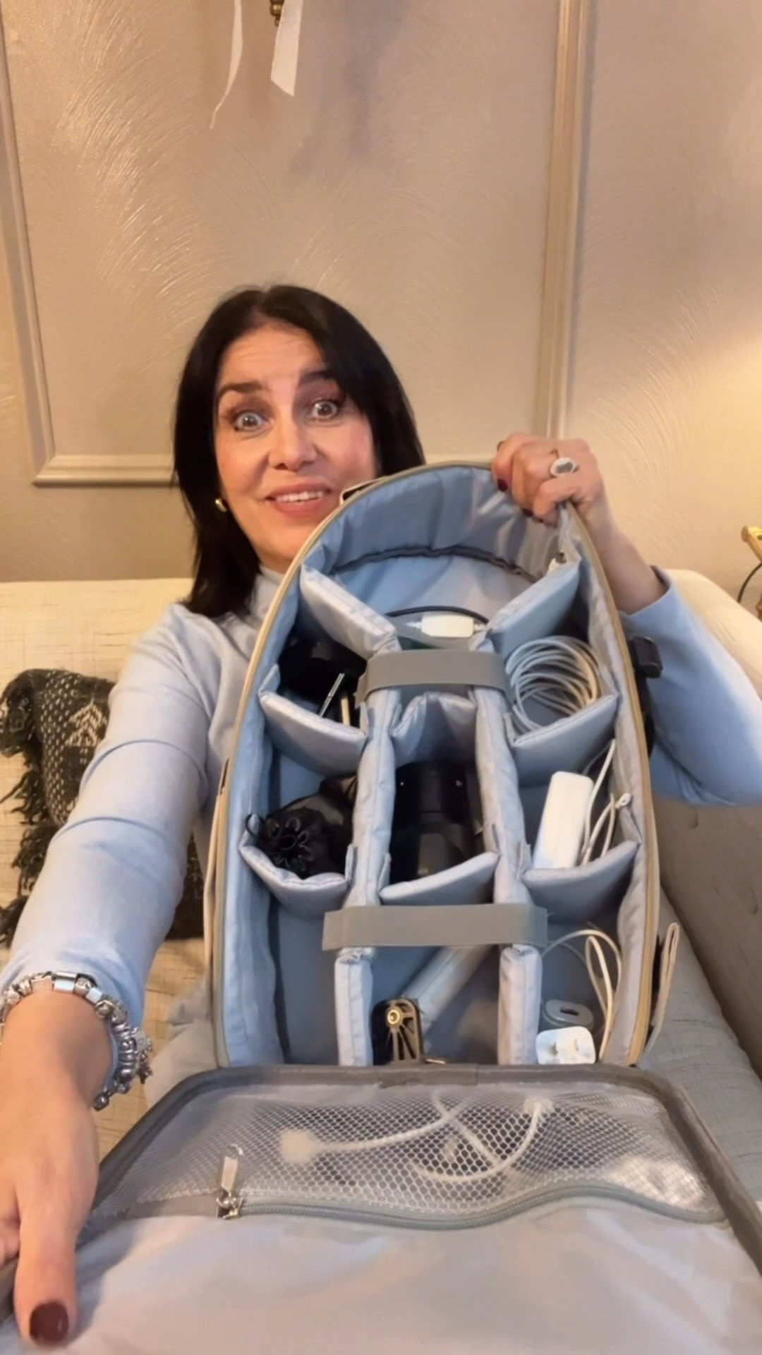 Omgsh! One of my best Christmas Gifts! Hace mucho la quería porque en serio que la necesitaba ! Todo en orden en mi super cute mochila.  Backpack never fails! 
.
.


#LTKFindsUnder100 #LTKstorytime #LTKHome