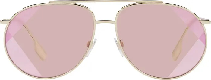 61mm Aviator Sunglasses | Nordstrom