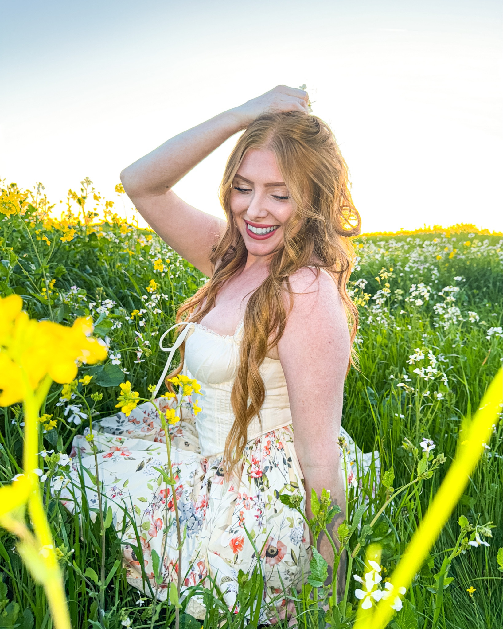 Corset drop dress tan floral OBSESSED | spring look 💐

#LTKStyleTip #LTKSpringSale #LTKSeasonal