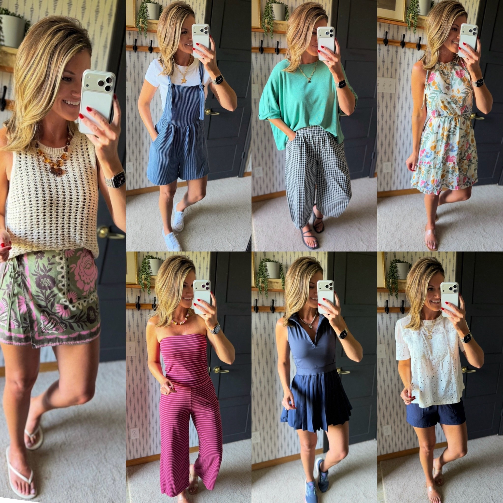 7 outfit ideas if you are ready to ditch the basic tee and denim shorts this summer.

#LTKootd #LTKmomlife #LTKOver40