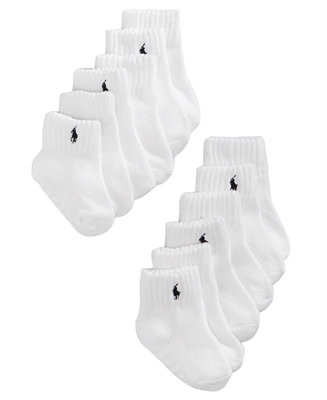 Polo Ralph Lauren Ralph Lauren Baby Boys Low-Cut Socks 6-Pack & Reviews - Underwear & Socks - Kid... | Macys (US)