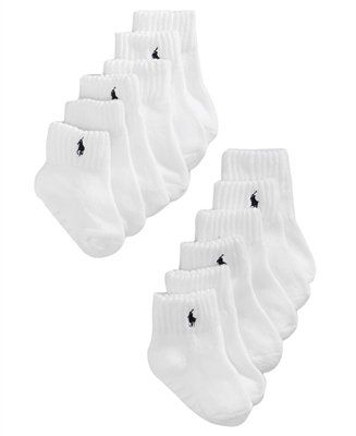 Polo Ralph Lauren Ralph Lauren Baby Boys Low-Cut Socks 6-Pack & Reviews - Underwear & Socks - Kid... | Macys (US)