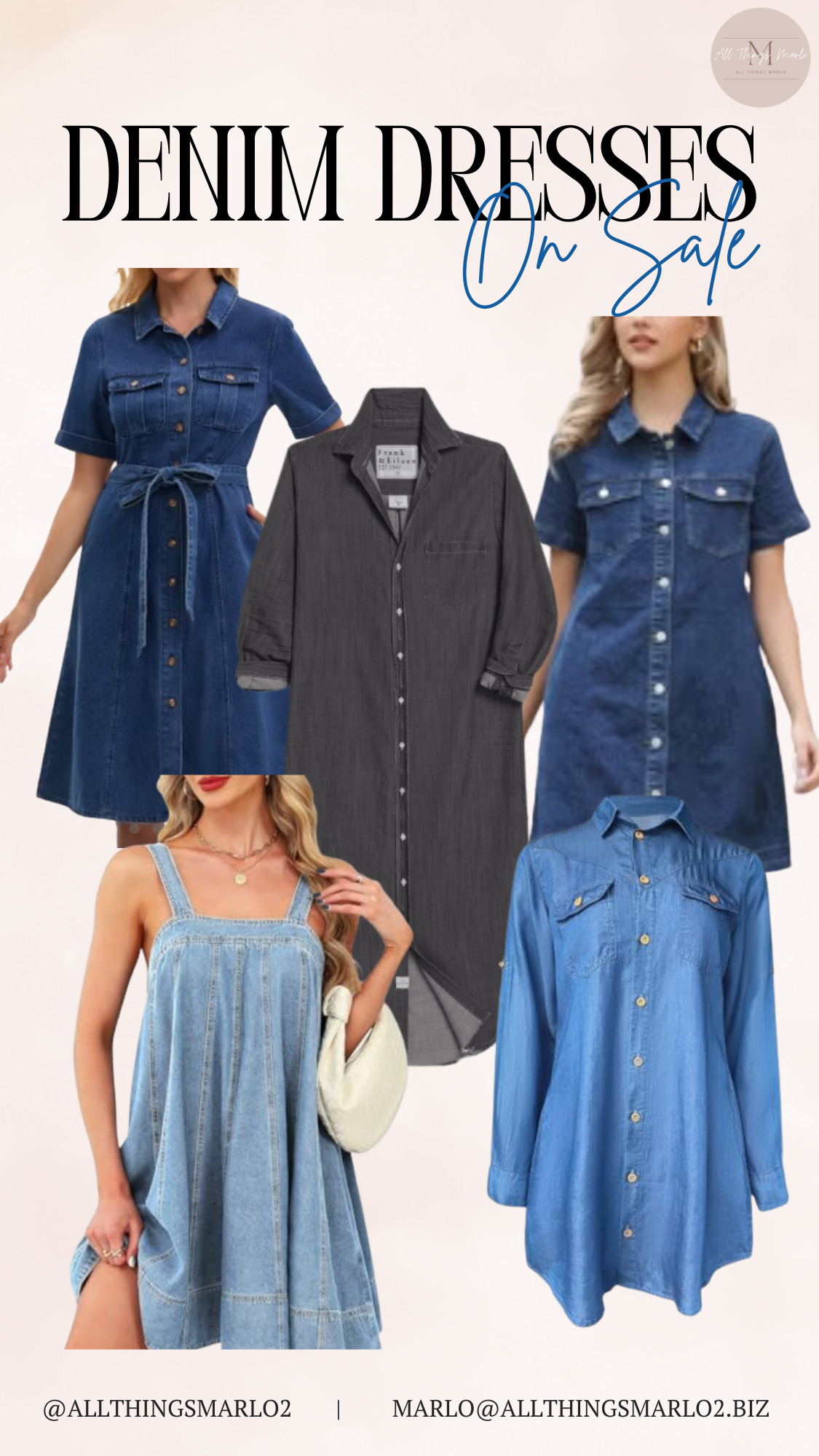 Denim Dresses for sale! 

 

#LTKgrwm #LTKootd #LTKSaleAlert