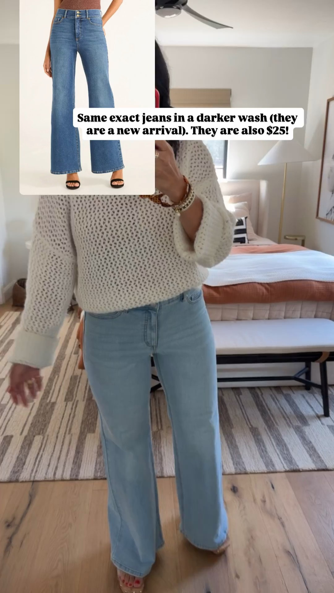 Top size medium (it’s oversized and I could have done a small), jeans size 8 (they are stretchy so size down if you are between sizes), shoes fit tts (I’m a 9.5/10 and did a 9.5). Jeans I’m wearing here are the color Light Indigo and the darker pair is the color Pharaoh and I’m in the regular length. 



#LTKMidsize #LTKootd #LTKOver40