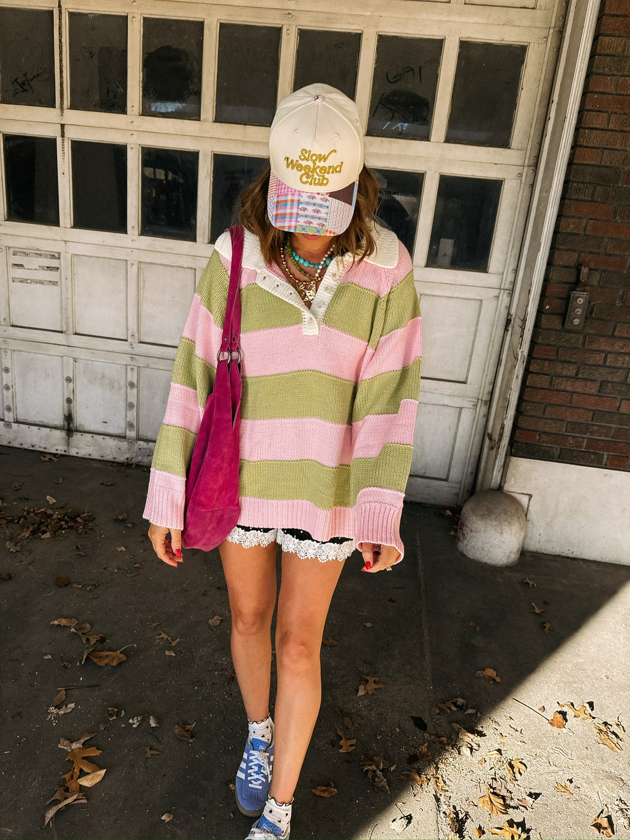 birdie collared sweater | Etta+East