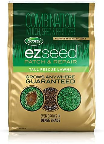 Scotts EZ Seed Patch and Repair Tall Fescue Lawns, 20 lb. - Combination Mulch, Seed, and Fertiliz... | Amazon (US)