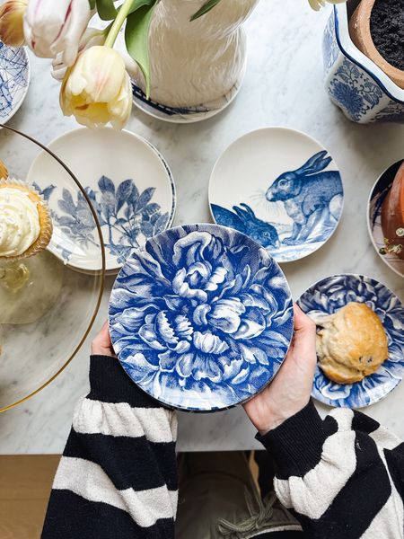 “It's the simple joys of life that sneak in and bring us unexpected smiles.” It’s never a bad day when you use the pretty dishes! Am I right?

My blue and white plates with the darling bunnies and gorgeous florals by @caskatatableware bring more smiles every day, whether I’m serving toast or treats! 

The Quinn Citrine tumblers and Celia Citrine Cake Pedastal add a beautiful ray of sunshine to any spring serving table. 

What’s your favorite Easter or spring appetizer? I’d love to hear!

#caskata #caskatatableware

#LTKhome #LTKparties #LTKSeasonal