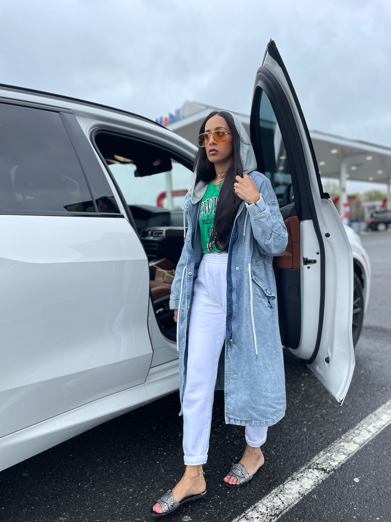 Graphic tee - wearing size XS 