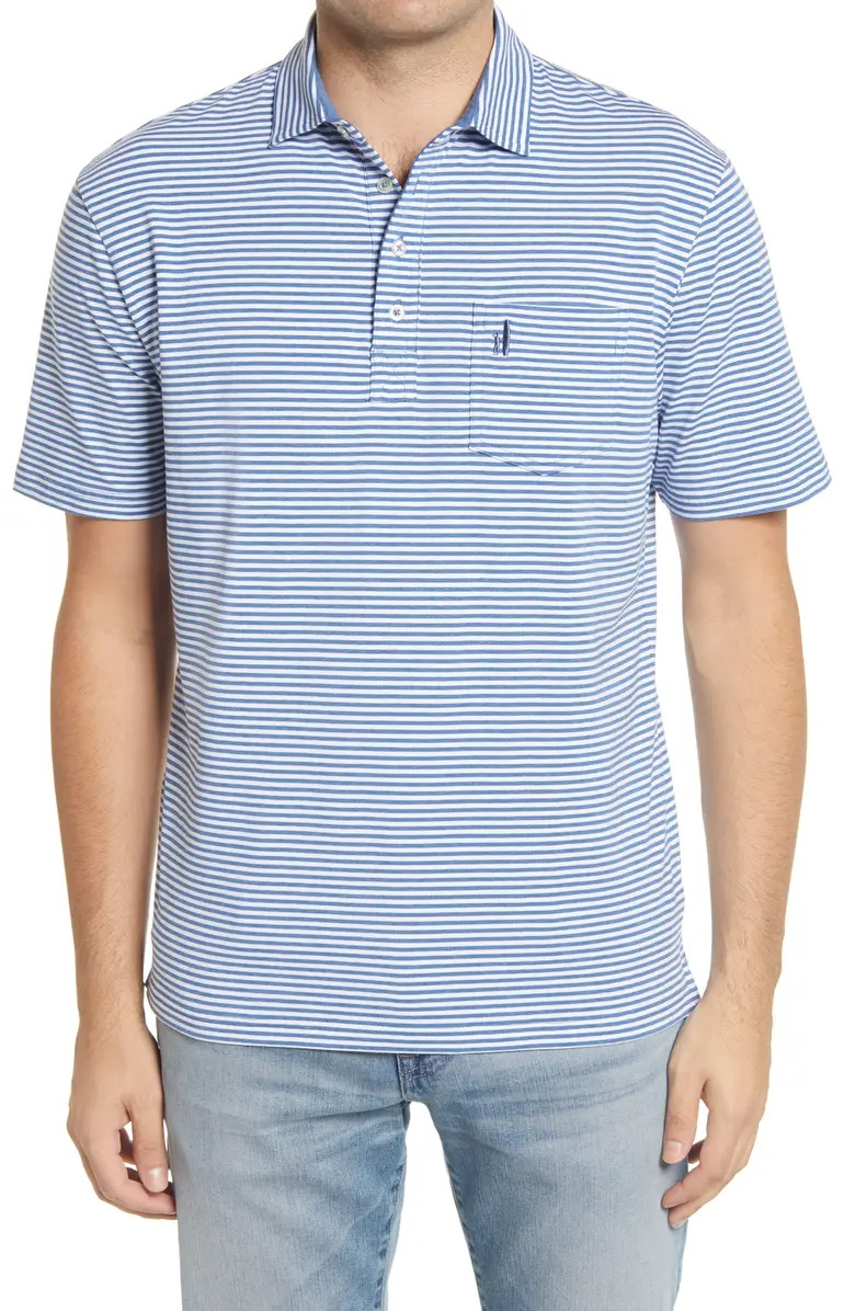 Hangin' Out Dante Stripe Pocket Polo | Nordstrom