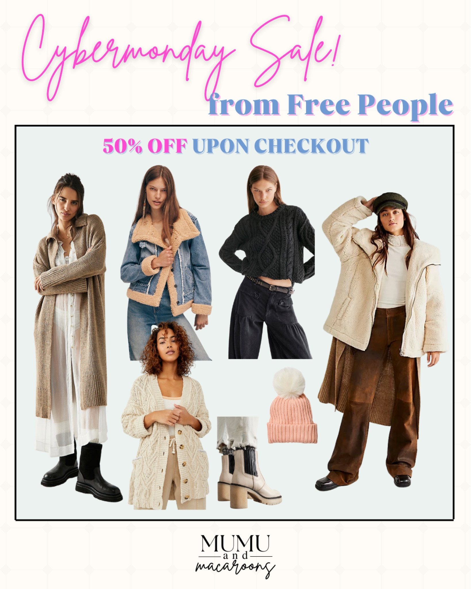 Up to 50% off outfits from Free People!

#cybermondaysale #longcoat #winterjacket #cozyfashion #holidayoutfitinspo

#LTKsalealert #LTKstyletip #LTKCyberweek