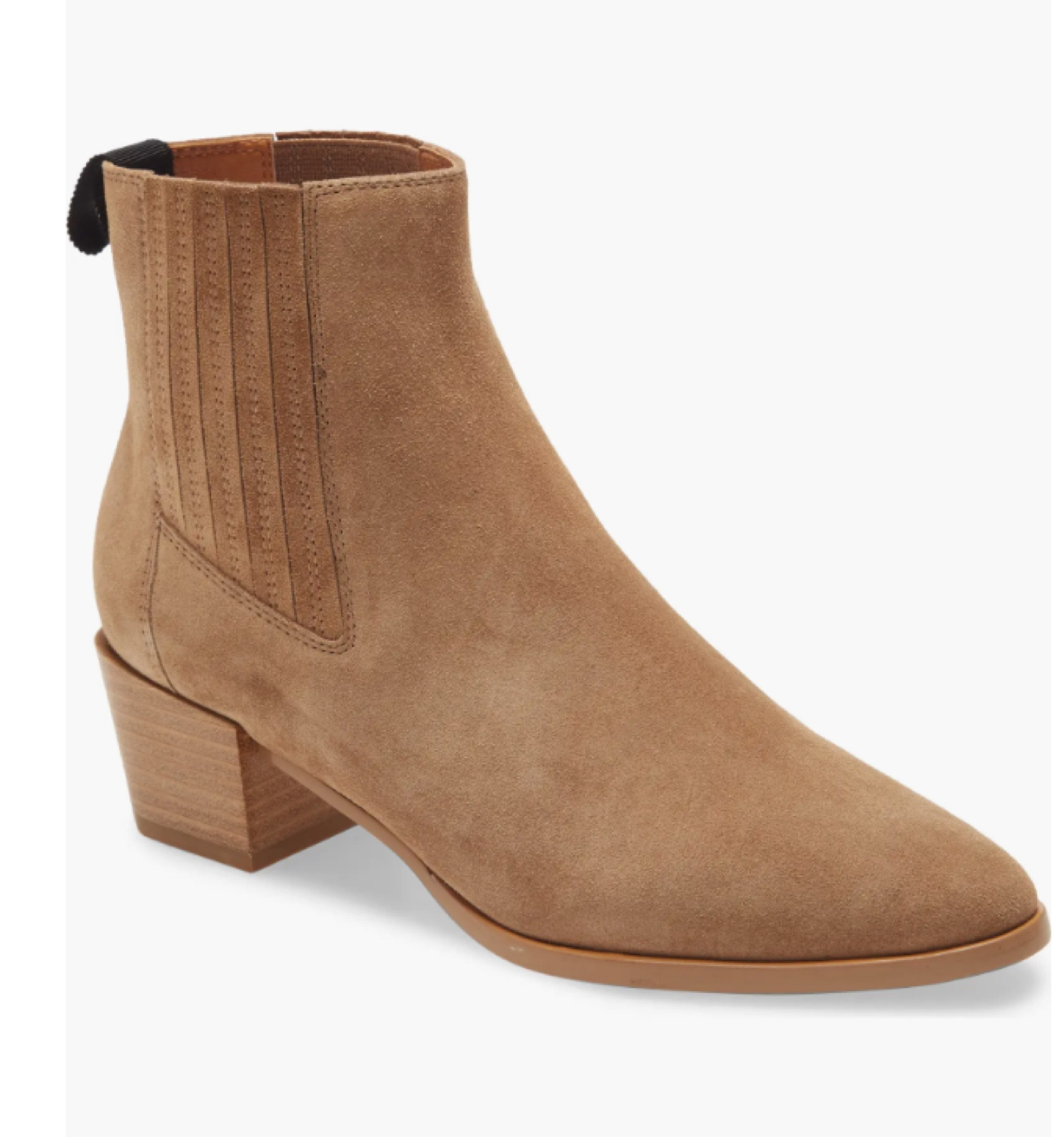 Rag and Bone camel suede ankle booties over 60% off. The perfect fall capsule wardrobe shoe essential. 

#LTKShoeCrush #LTKSaleAlert #LTKStyleTip