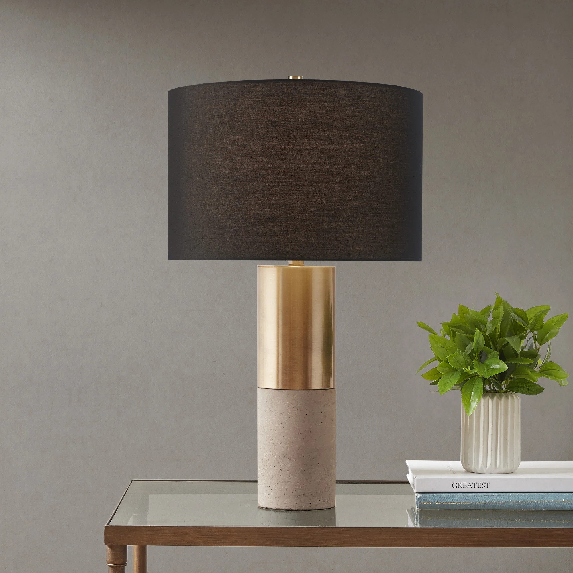 Fulton Concrete & Metal Table Lamp | Wayfair North America