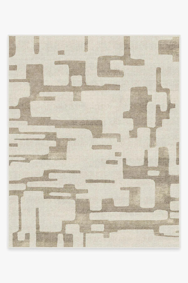 Holme Ivory & Natural Rug | Ruggable
